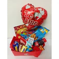 🎁 Cesta de Guloseimas Completa – Presente Personalizado