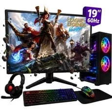 PC Completo Gamer i7 3ª Geração GPU RX550 16GB RAM 512GB SSD Windows 11