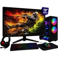 Computador PC Gamer Completo i7 3ª Gen Placa de Vídeo RX550 16GB RAM SSD 256GB Windows 11