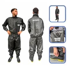 Capa de Chuva Moto Impermeável Conjunto Jaqueta + Calça Motoboy Adulto