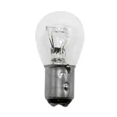Lâmpada Stop Branca 21/5W 12V Luz Freio Lanterna Moto Titan Fan Today Biz Alta Durabilidade