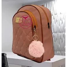 Mochila Feminina Reforçada Impermeável Para Trabalhar Faculdade Escola Grande Media Linda Moda