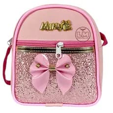 bolsinha infantil Minnie moda bolsa tiracolo transversal alça regulável passeios, escola