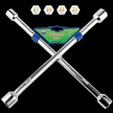 Chave De Roda Cruz 4 Bocas 17 x 19 x 21 x 23 Universal