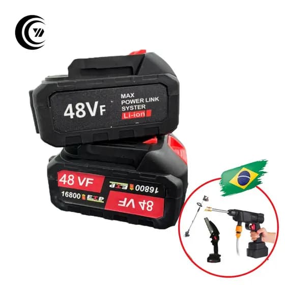Bateria 48V Recarregável Pistola Lava Jato Lavadora Portátil De Alta Pressão