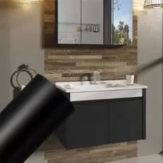 Papel Contact Adesivo 5/10/15/20 Metros Preto Fosco Lavável Promoção Envio em breve