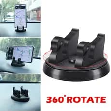 Suporte De Telefone Para Carro 360 Graus De Rotação Ajustável De Navegação universal Montagem Em Painel