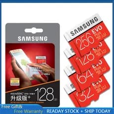 Cartão Micro SD 2TB 1TB 512GB 256GB 128GB 64GB 32GB Transferência 130 Mb/s C10 U1 TF V10 A1 De Armazenamento