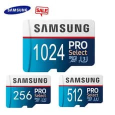 Cartão Micro SD Samsung PRO Select , De Memória TF U3 De 4 Gb , 32 , 64 , 128 , 256 , 512 , 1 Tb