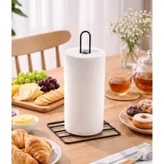 Suporte Vertical de Mesa para Papel Toalha - Cozinha, Utensílios de Cozinha