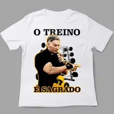 Camiseta Padre Marcelo Rossi Halteres Meme Academia maromba