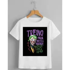 Camisa Academia - Treino Para manter a sanidade - Treino, Musculação, Joke