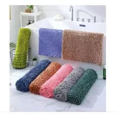 Tapete Para Banheiro Bolinha Pipoca Macarrão Antiderrapante 45x65cm