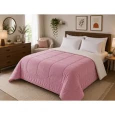 Cobredon Sherpa Queen 2,20x2,40 Dupla Face Coberta Quentinha Flannel Inverno Premium