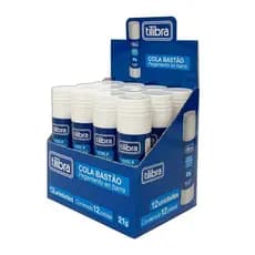 COLA BASTÃO 21G TILIBRA ORIGINAL ESCOLAR - COMPRE MAIS PAGUE MENOS