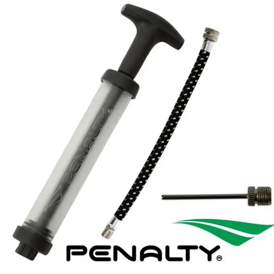 BOMBA DE AR MANUAL PENALTY PARA BOLAS COM MANGUEIRA E AGULHA