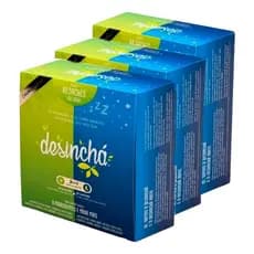 Kit 3x Desinchá Misto Dia E Noite - 180 Sachês Totais 100% Relaxamento Saboroso