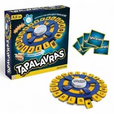 Jogo de Tabuleiro Tapalavras Multikids 144 Perguntas Pensamento Rápido