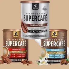 Supercafé 220g Desincoffee Termogênico Natural Super Nutrition Desinchá