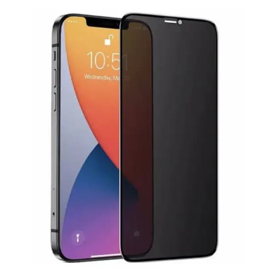 Pelicula De Vidro Privacidade 3D Para Iphone 14 Pro Max