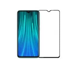 Pelicula De Vidro Para Note 8 9D Preto Cobre Toda Tela Curva