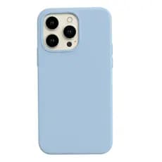 Capa Capinha Para iPhone 14 Pro Azul Bebê