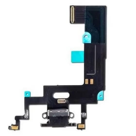 Flex De Carga Dock Microfone Para Iphone XR Preto