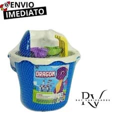 Baldinho De Praia Kit Balde Praia Castelinho Areia Infantil Completo Brinquedo