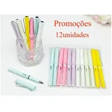 Promoções 12 peças Lapis Infinito Nova tecnologia ilimitada escrita na cor GRAFITE novidade