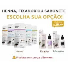 Henna Sobrancelha Glance Rare Way varias Cores