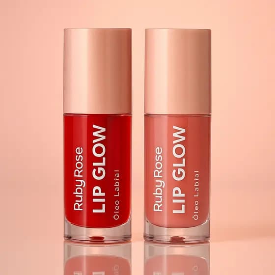 Lip Glow Óleo Lábial Ruby Rose Lip Tint Gloss Hidratante
