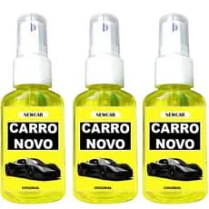Kit 3 Cheirinho CARRO NOVO Spray Automotivo para Carro Aromatizante de Qualidade Concentrado NEWCAR