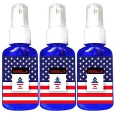 Kit 3 Cheirinho Spray Automotivo para Carro Aromatizante de Qualidade Concentrado VANILLA