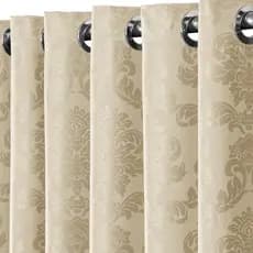 Cortina em Jacquard 2,80 x 1,40 - Decoração Ideal para Sala, Quarto, Janela