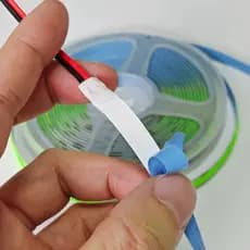 Fita Led Cob Direta Na Rede 10m Ligação Direta Cor Verde Verde 127v Fita Led Cob Direta Na Rede 10m Ligação Direta Cor V