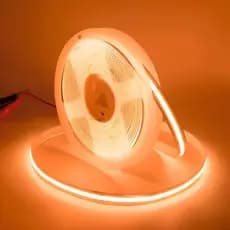 Fita Led Cob Laranja 360led 10m Ip20  Iluminacao Direta Laranja 110v