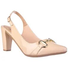 Scarpin Bico Fino Sapato Feminino Slingback Confortável Lançamento