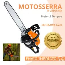Motosserra Á Gasolina 62cc Sabregigante Corte Super Pontente