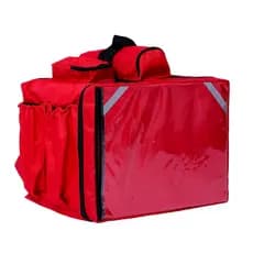 Mochila Bag Motoboy Delivery Com Isopor - 45 Litros Entregas Pizza Lanches