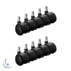 Rodizios kit 10 rodinhas para cadeira para cadeira de escritorio giratoria