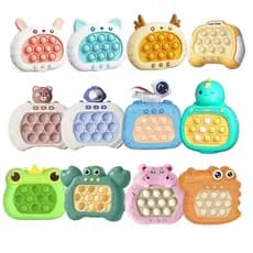 10 peças Brinquedo Anti-Stress Pop It Eletronico Brinquedo Bolhas De Empurrar Rápido Para Crianças e Adultos 10 peças