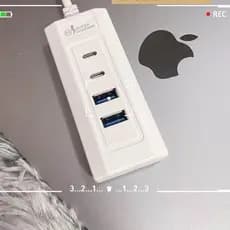 FILTRO DE LINHA 2-USB E 2 TIPO-C CARREGADOR 25W