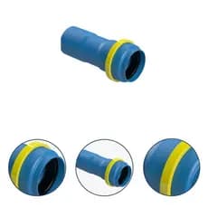 Ponta Femea Pvc 75mm Asperbras Engate Rapido Metálico PN 80 Para Irrigação