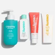 Kit Rotina Pele Oleosa - Gel de Limpeza, Tônico Antioleosidade Ácido Salicílico, Creme Hidratante Facial, Protetor FPS60