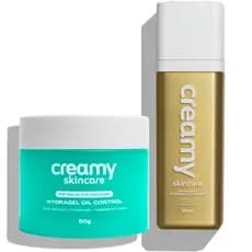 Kit Hydragel Oil Control + Vitamina C Gold Creamy