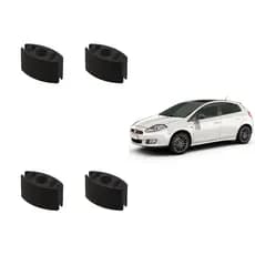 4 Peças - Bucha Patim Guia Do Teto Solar Fiat Bravo