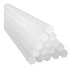 Pacote 1kg Bastão De Cola Quente Grossa 11mm Transparente