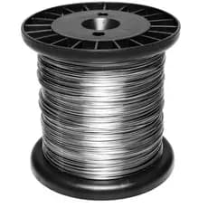 Arame de Aço Inox 0,60mm Rolo 0,900g 365mts Cerca Eletrica