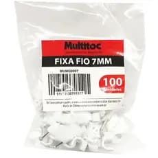 Fixa Fio Miguelao P/ Cabo Coaxial 7mm Com Prego 100 Unidades