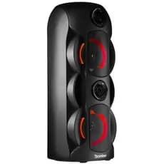 Caixa de Som Portátil Bluetooth Bomber Party 800W Led Super Potência